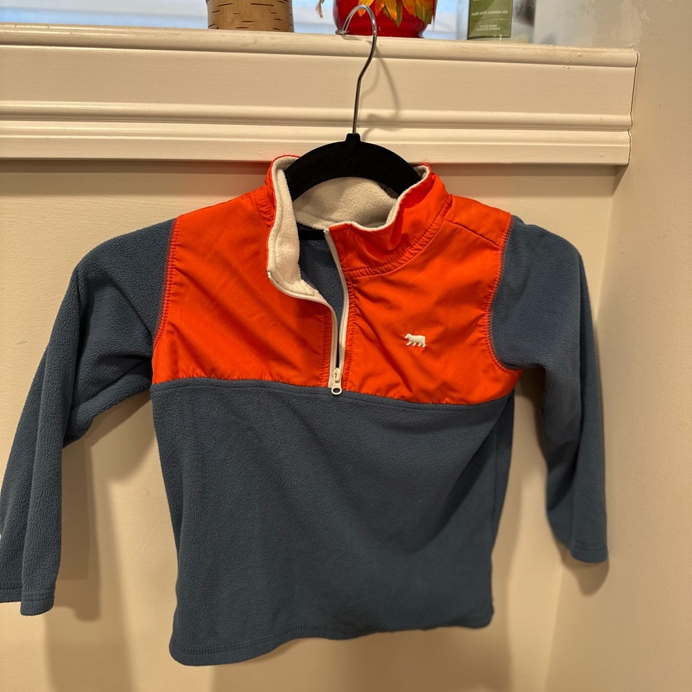 Carter's Kids Sweater - Orange and Blue